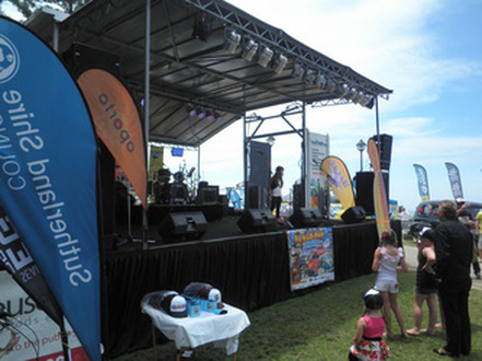Mobile Stage Truck at Cronulla Beach Bop