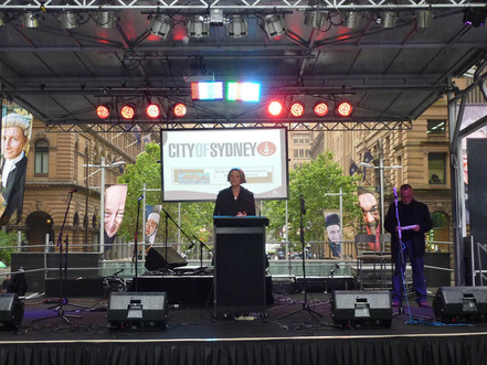 Mobile Stage Truck at Martin Place for National Carers Day